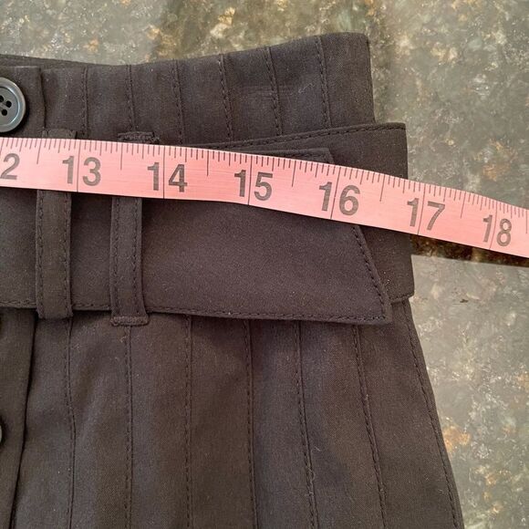 NWT ESPRIT Pleated Wrap Belted Mini Skirt 11/12 - Picture 11 of 15